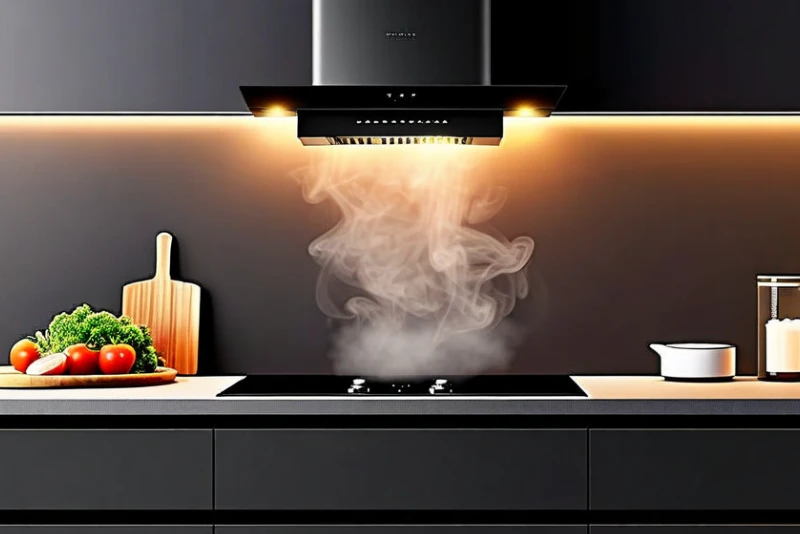 Modern Chimneys Technology In Dreamhome Kitchen