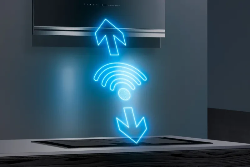 Smart chimneys Technology In Dreamhome Kitchen